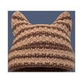 thumbnail image 6 of Qisuw Skullies Beanie Cute Bunny Hat Devil Horn Hat Beanie Crochet Knitted Hat, 6 of 20