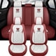 thumbnail image 2 of Funda de asiento de coche de 5 asientos de cuero de lujo con protector impermeable de algodón para Laguna 3, форд фокус 3, Passat B8 Kombi, Hyundai Tucson, 2 of 5