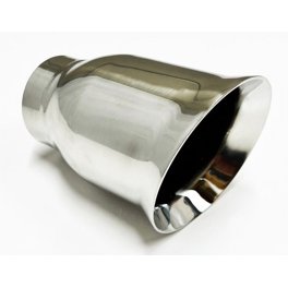 SS Exhaust Tip 3.00 Inlet 7.75 X 2.25