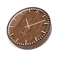 thumbnail image 2 of Union & Scale Essentials Wall Clock Wood 16" UN57811, 2 of 2