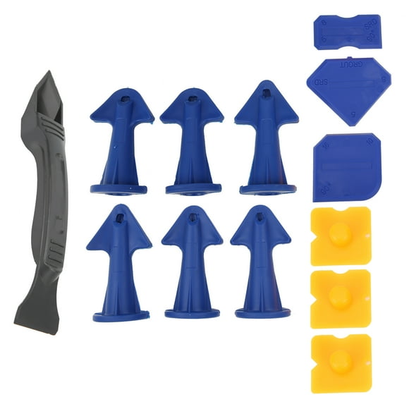 Caulking Finisher Tools, Scraper, Caulking Finishing Tool, Silicone Nozzle Applicator, For Floor Sealing Tiles Or Bricks DIY Enthusiasts Caulking Tasks