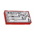 thumbnail image 1 of Teng Tools 8 Piece Adjustable C Type Hook and Pin Wrench/Spanner Set - TTHP08, 1 of 2