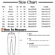 thumbnail image 3 of ICHUANYI Clearance Women Fashion Leisure Pocket Button Trousers Slightly Flared Pants Denim(Red, M) ICHUANYI WER2023081207624, 3 of 6