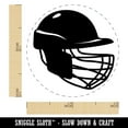thumbnail image 2 of Cricket Sport Helmet Self-Inking Rubber Stamp Ink Stamper - Dry Pad (No Ink) - Mini 1/2 Inch, 2 of 7