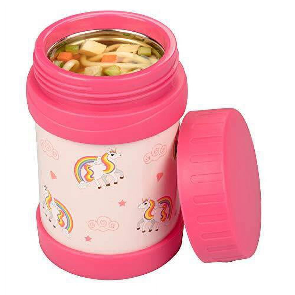 Bentology Stainless Steel Insulated 13oz Thermos for Kids - Mermaid - Large  Leak-Proof Lunch Storage Jar for Hot or Cold Food