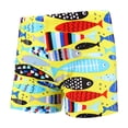 thumbnail image 3 of Odeerbi 2-8 Años Bañador de Playa Para Niños Con Gorro de Baño Bañador Con Estampado Hawaiano Bañador de Secado Rápido Shorts Bañador de Algodón Para Niños Verano Tallas Grandes, 3 of 4