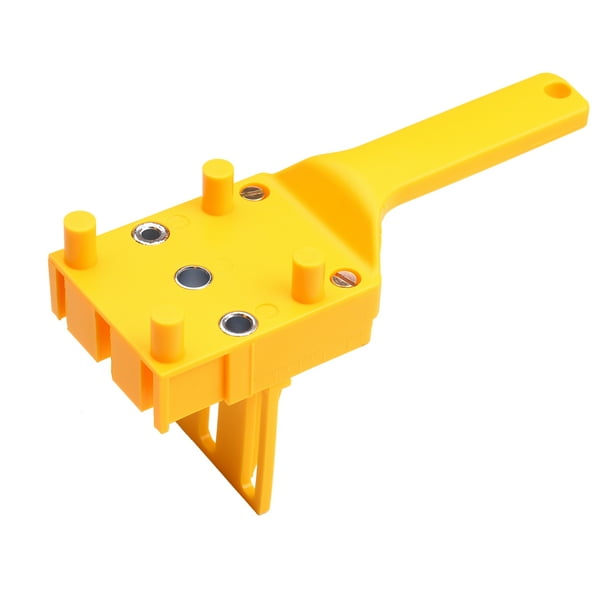 Taladro Guaid Irfora Plantilla rápida para clavijas de madera, plástico ABS, bolsillo de mano, agujero de bolsillo, ajuste, perforadora de brocas de 6/8/10 mm para carpintería, juntas d Irfora Taladro Guaid