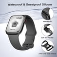 thumbnail image 2 of LIDAY Silicone Band Compatible with Apple Watch Bands 40mm 38mm 41mm 44mm 45mm 42mm 49mm Women Men,Soft Wristband Waterproof Replacement Sport Strap for iWatch Bands Series 9 8 7 6 5 4 3 2 1 SE Ultra, 2 of 7