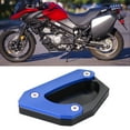 thumbnail image 3 of Aramox Soporte de extensión para motocicleta placa de soporte soporte lateral de aleación de aluminio almohadilla de extensión de repuesto para V STROM 650XT DL650 2004 a ANGGREK Otros, 3 of 8