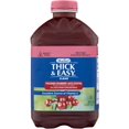 thumbnail image 2 of Thick & Easy Clear Thickened Cranberry Juice Cocktail Flavored Drink, Nectar Consistency, 46 fl oz with By The Cup Coasters, 2 of 7