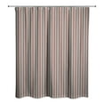 thumbnail image 2 of Creative Products Brown Stripes 71x74 Shower Curtain, 2 of 2