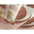 thumbnail image 4 of Ambesonne Ice Cream Quilted Bedspread Set 3 Pcs, Retro Pop Art, Queen Size, Pale Pink Chocolate, 4 of 5