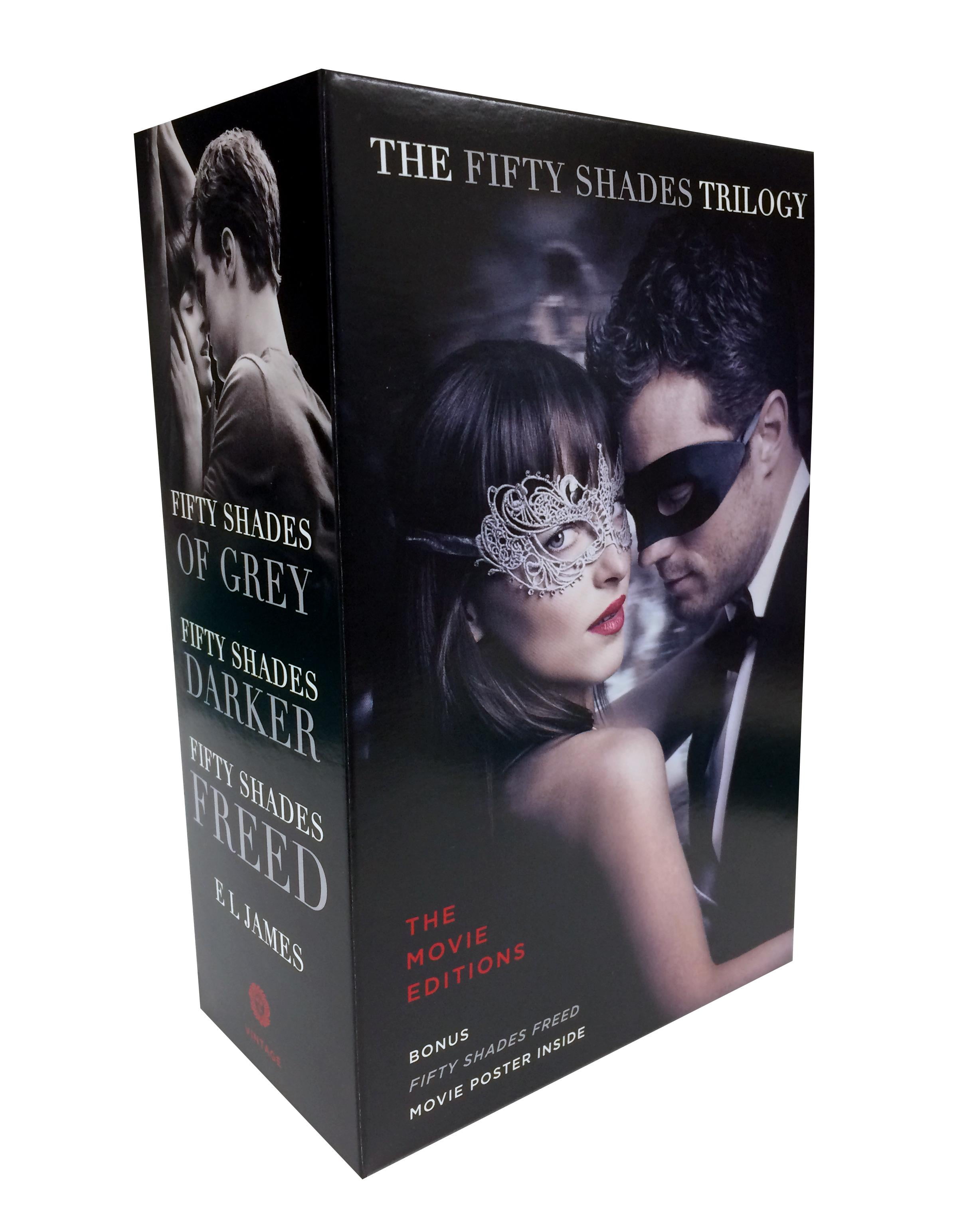 Fifty Shades Trilogy The Movie Tie In Editions With Bonus Poster Fifty Shades Of Grey Fifty Shades Darker Fifty Shades Freed Paperback Walmart Com Walmart Com Fifty Shades Trilogy The Movie Tie In Editions With Bonus Poster Fifty Shades Of Grey Fifty Shades Darker Fifty Shades Freed Paperback Walmart Com Walmart Com