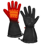 ACTIONHEAT 2.0 Heated Gloves for Women Touchscreen Heating Fleece Glove S/M