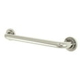 thumbnail image 2 of Kingston Brass DR414167 Manhattan 16-Inch Decorative 1-1/4-Inch OD Grab Bar, Brushed Brass, 2 of 7