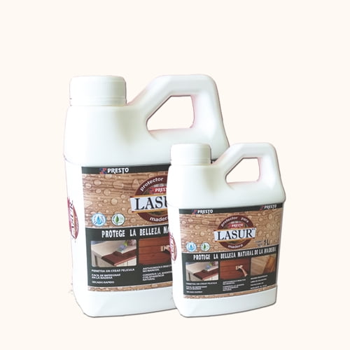 Protector Lasur Presto P/madera Transparente (decks/madera Teka)-lata 1lt PRESTO LASUR