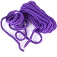 thumbnail image 7 of Casewin Twisted Cotton Rope – Natural Cotton Fiber Cord – Durable Versatile Utility Rope – Boating, Camping, Crafting, Binding, Décor, Recreation – Purple Color, 7 of 7