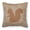 Multi, variant on Squirrel Burlap and Brown Indoor & Outdoor Decorative Fabric Pillow - 18 x 18 in.