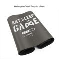thumbnail image 7 of Large Mouse Pad, Brown Eat Sleep Game Slogans Non-Slip Waterproof Rubber Keyboard Office Desk Pads Mousepad, 29.5 x 15.8 inches 3mm Thick, 7 of 7