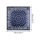 thumbnail image 3 of INSPIRAR CHIC 35" Gran Pañuelo de Satén Cuadrado Paisley Pañuelo de Cabello Suave Diademas para Mujeres Azul Marino 90x90cm/35.4x35.4 pulgadas, 3 of 6