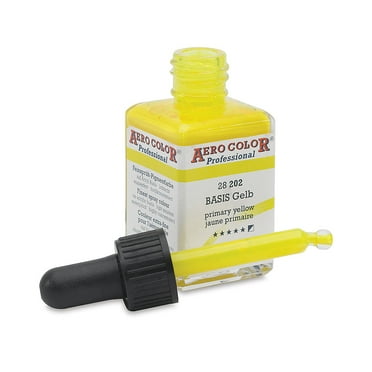 Schmincke Aero Color Professional Airbrush Color - 28 ml, Primary Yellow