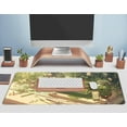 thumbnail image 5 of Green Gardener Desk Mat Anime Forest XL Gaming Mouse Pad Plant Lover Desk Pad with Stitched Edges, Women Desktop Decor Mousepad Laptop Computer Keyboard and Mouse Mat Desk Accessories 31.5x11.8 in, 5 of 6