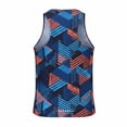 thumbnail image 6 of Men's Seamless Heat-Bonded Running Vest, Lightweight Moisture-Wicking Singlet for Marathon & Trail Running, Reflective, 6 of 12