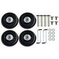 thumbnail image 1 of 4 Pcs Luggage Wheels Luggage Suitcase Replace Wheel Roller Skate Repair Luggage 75x24mm, 1 of 9