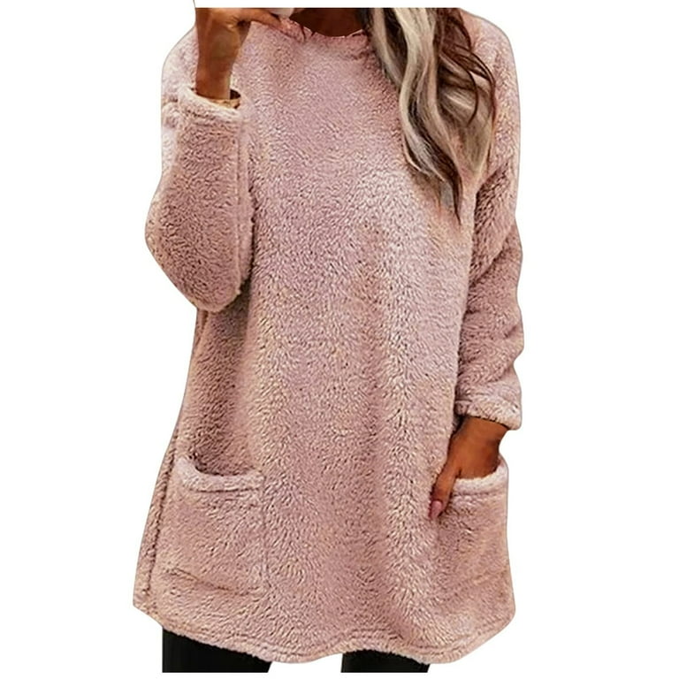Walmart women's store fuzzy pullover