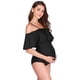 thumbnail image 5 of Traje de baño de maternidad Bikinis para mujer Tankini Trajes de baño de verano Embarazo Ropa de playa Negro (L oso de fresa  vestir, 5 of 5