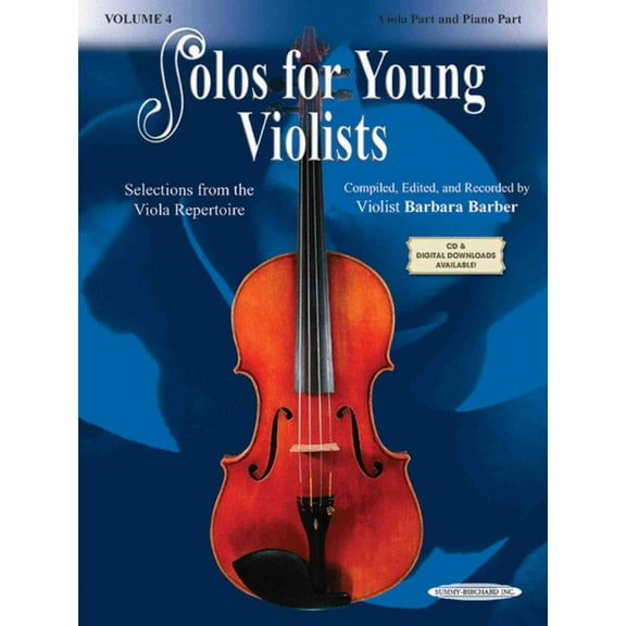 Solos for Young Violists Volume 4 for Viola and Piano