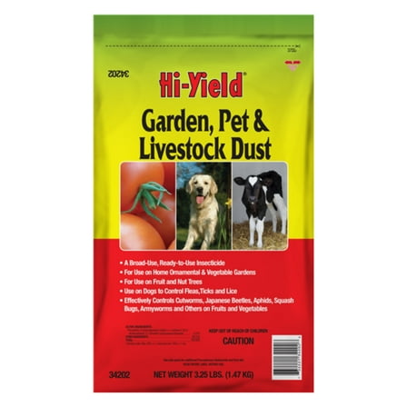 Hi-Yield Garden, Pet and Livestock Dust Granules, 3.25lb