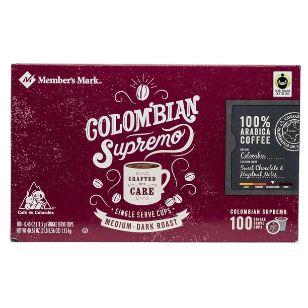 MM Colombian Supremo Coffee, SingleServe Cups (100 ct.)