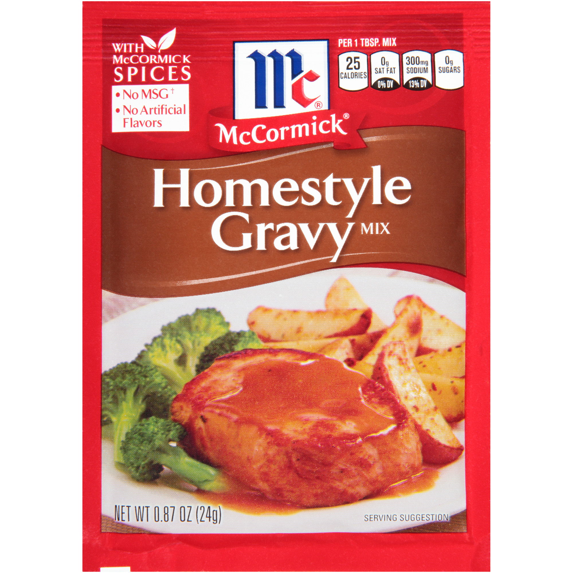 McCormick Homestyle Gravy Mix, 0.87 oz
