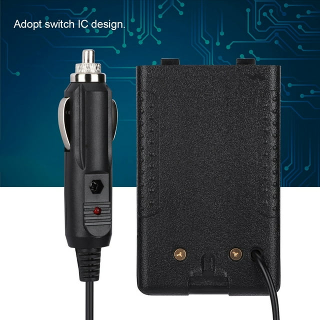 Adaptador Eliminador De Batería Cargador Eliminador Para Radio De Coche FT-60R FT-60E Vertex VX160 VX418 VX177 VX170 VX400 VX420 VX120 VXA300 VX428