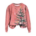 thumbnail image 3 of TaTaai Hoodies Shirts for Women Early Fall Long Sleeve Tops Vintage Graphic Outfits Tops Fashion Pullover Tees Gift, 3 of 5