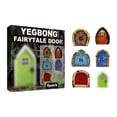thumbnail image 3 of Juego De 6 Minipuertas De Jardín De Hadas, Kit De Artesanía De Puerta De Hadas De Madera, Puerta De Cuento De Hadas, Decoración En Miniatura Para Niños, Regalo, Decoración De ANGGREK  Descripción de la referencia, 3 of 5