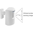 thumbnail image 4 of Timbre con sensor de movimiento comercial, kit de timbre para exteriores Alarma de entrada inalámbrica: Timbre con sensor de movimiento infrarrojo con 1 receptor enchufable y 1 detector de sensor de movimiento PIR Alerta - Indicador LED Ormromra CZDZ-XM33, 4 of 8
