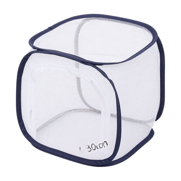 Portable Outdoor Foldable Insect Observation Cage for Catching Butterflies Bugs Nature Exploration Lightweight Frame and Easy Assembly 12 Inch