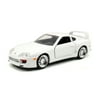 Brian's Toyota Supra White "Fast & Furious 7" (2015) Movie 1/32 Diecast Model Car by Jada