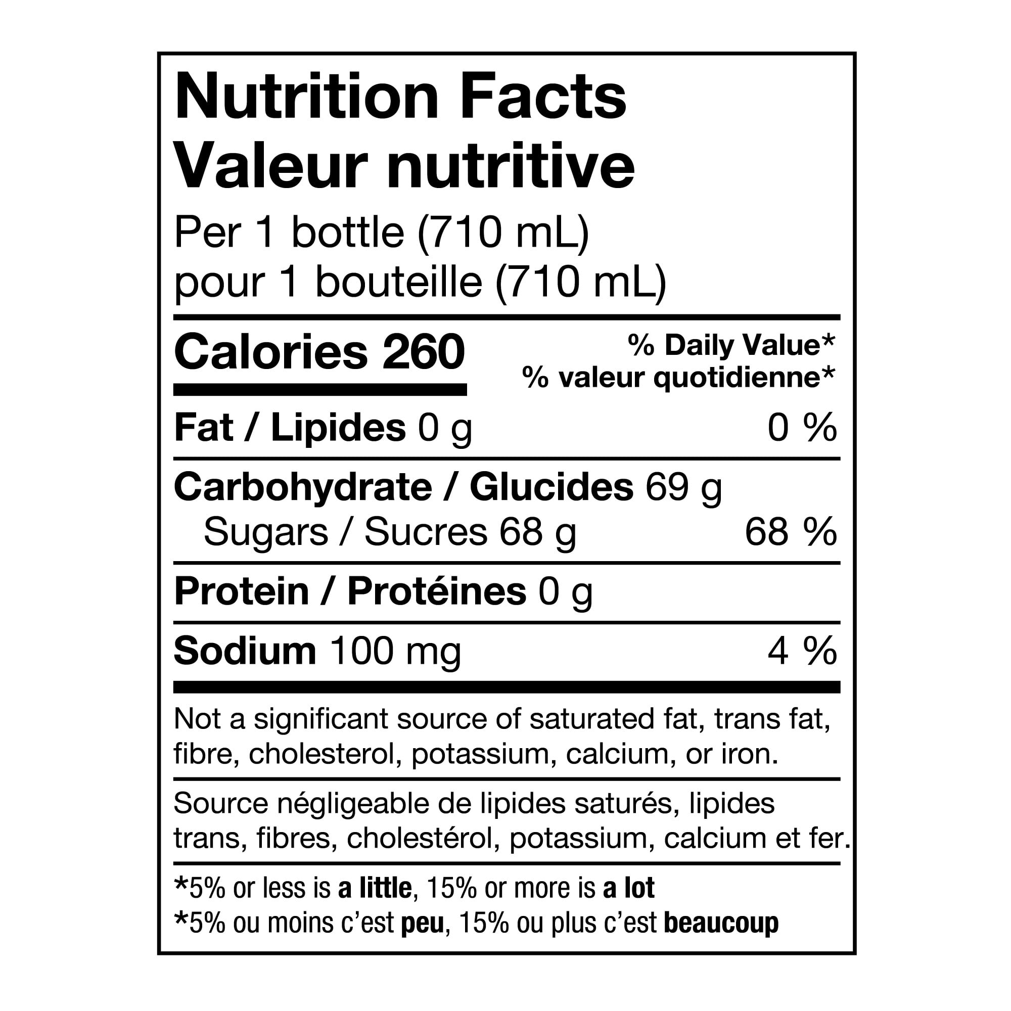 Canada Dry® Ginger Ale 710 mL Bottles, 6 Pack