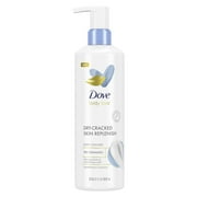 Dove Body Love Dry Cracked Skin Replenish Daily Use Women's Body Scrub Cleanser, 17.5 fl oz
