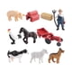 thumbnail image 4 of Mini granero realista Hugo 10 piezas juguete educativo Tractor figuras de animales de granja, 4 of 10
