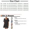 thumbnail image 3 of Besolor Women's Summer Casual Dress Spaghetti Strap Button Sundresses V Neck A-Line Beach Midi Dresses, 3 of 8