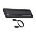 thumbnail image 2 of Carcasa externa M.2 , carcasa de aleación de aluminio, accesorios de repuesto para reparación, USB C de 10 Gbps, tarjeta de expansión compacta de con cable Baoblaze Recinto externo, 2 of 8