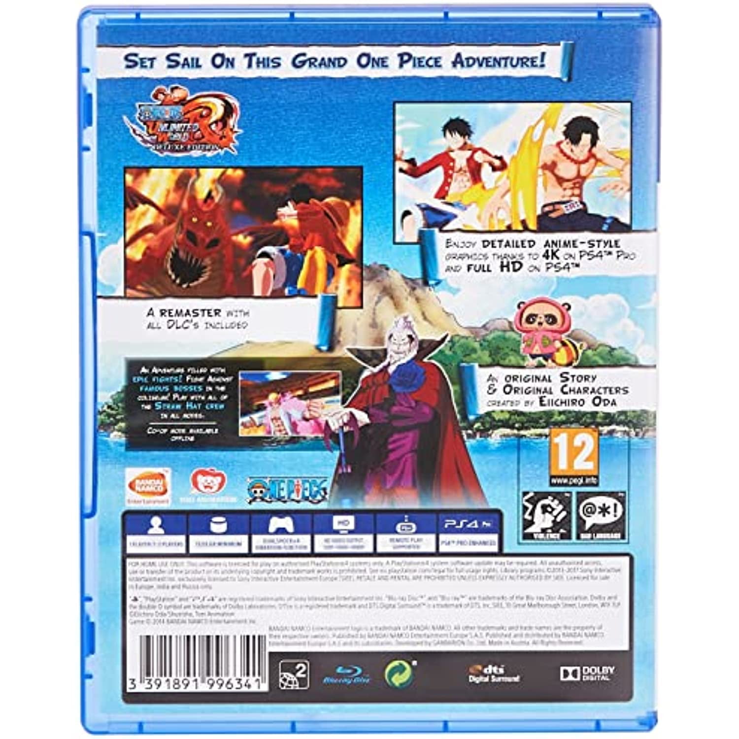 Jogo One Piece Unlimited World Red Deluxe Edition Ps4 na Americanas Empresas