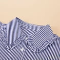 thumbnail image 5 of CYSFASHION Dickey Collar for Women Solid Faux Shirt Family Business Casual Round Fake Collar Sky Blue, 5 of 5