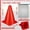 Red, variant on Voylla 30 Pack 7 Inch Plastic Traffic Cones Sports Training Agility Marker Mini Cones for Soccer, Skating, Football, Basketball, Indoor and Outdoor Games Sports Practice Equipment