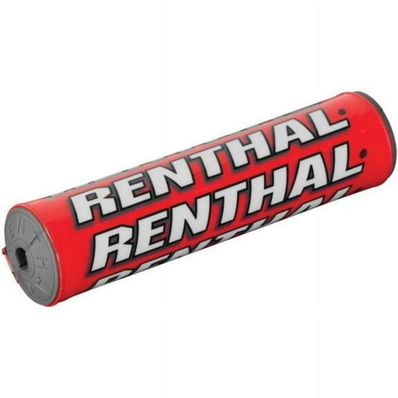 Renthal Mini SX 7.5in/180mm Red/Black/White Handlebar Pad (P251)