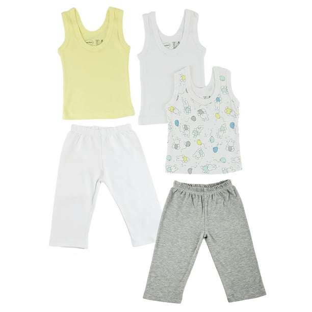 tank top and sweatpants